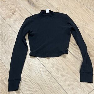 Black Long Sleeve Women's Top